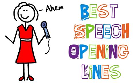 Speech Opening Lines Examples For Students Sulslamob