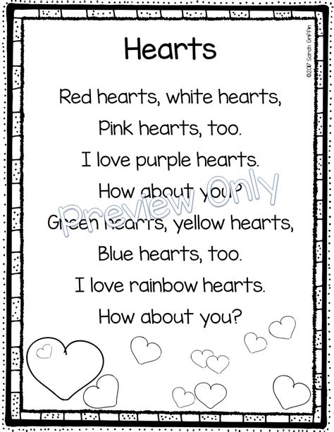Daughters And Kindergarten 5 Valentines Day Poems For Kids