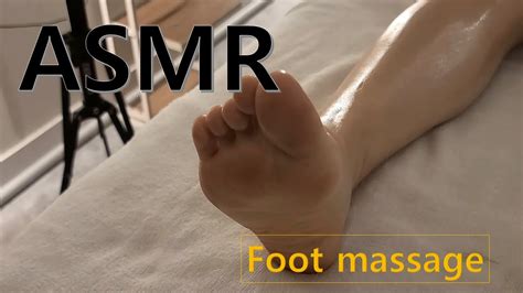 ASMR Foot And Leg Massage No Talking YouTube