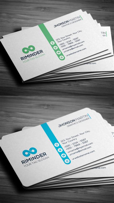 25 Professional Business Cards Template Designs Design Graphic
