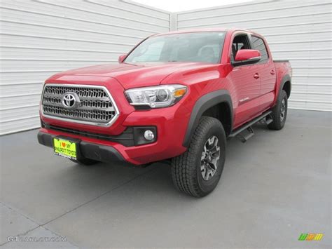 2016 Barcelona Red Metallic Toyota Tacoma Trd Off Road Double Cab