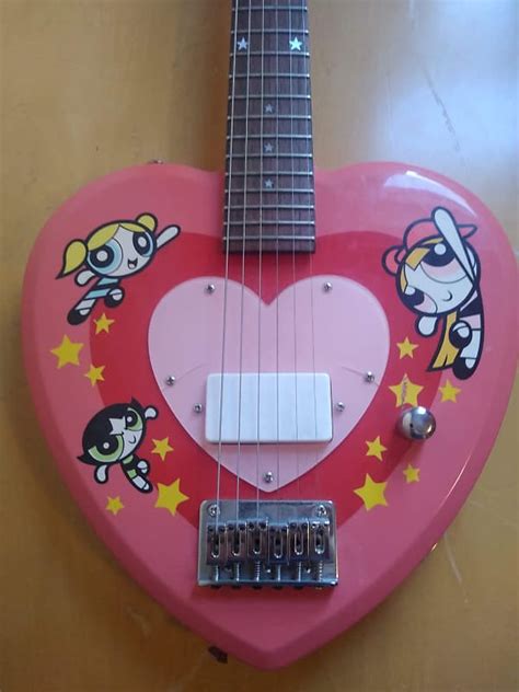 Rare Powerpuff Girls Guitar Collectible 1100 Reverb