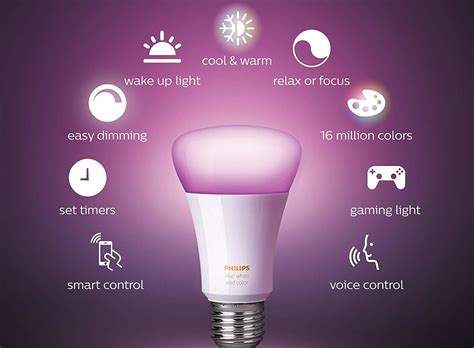 Pick Up A Philips Hue Color Capable Smart Bulb For 36 12 Off To