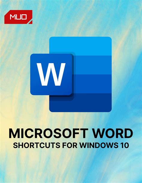 Microsoft Word Keyboard Shortcuts For Windows Free Makeuseof Cheat Sheet
