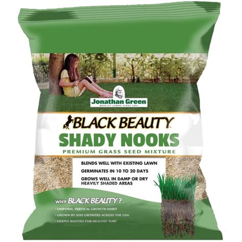 Jonathan Green Black Beauty Shady Nooks Grass Seed Lb Bag