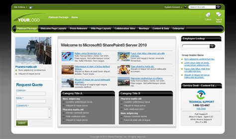 Sharepoint Themes Sharepoint Templates Sharepoint Master Pages Sharepointpackages Com