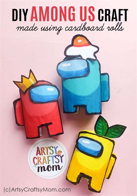 Among Us Papercraft Template Printable Papercraft Classic Video Game Consoles Origami Easy