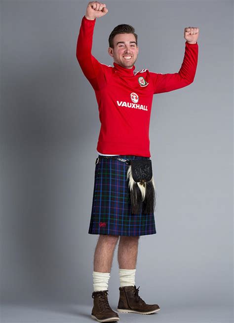 Pride Of Wales Rugby Kilt Hire Wales Tartan Centres