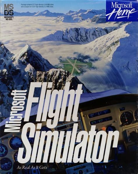 Microsoft Flight Simulator V50 Box Covers Mobygames