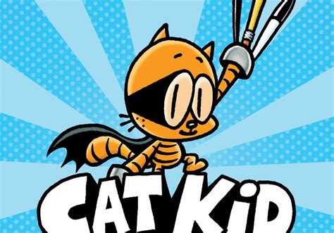 Dav Pilkey Partners With Scholastic For “cat Kid Comic Club