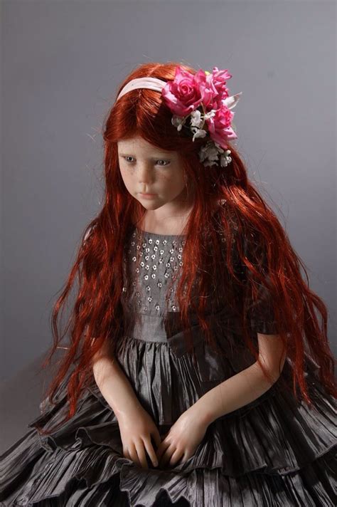 Laura Scattolini Artist Doll Beautiful Redhead Redheads Art Dolls