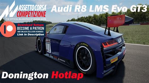 Assetto Corsa Competizione Acc Hotlap Audi R Lms Evo Gt At Donington
