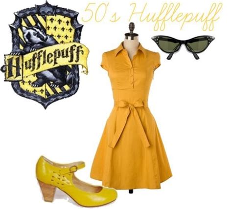 Nice Hufflepuff Outfit Harry Potter Houses Outfits Mode Harry Potter