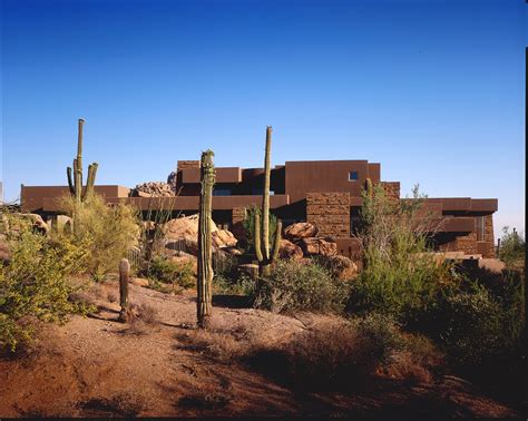 Modern Desert House For Luxury Life In The Nature Scottsdale Arizona