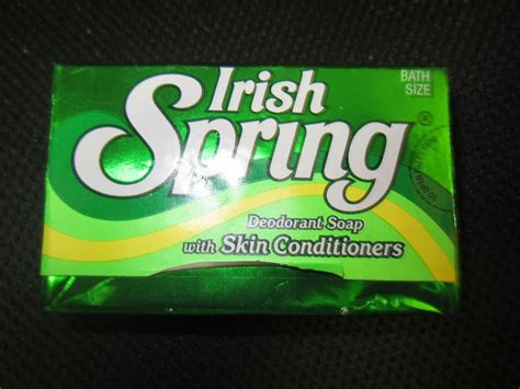 Vintage Soap Original Irish Spring Soap Deodorant Soap 5oz With Skin