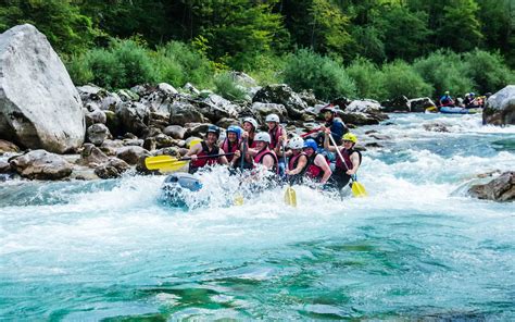 Rafting Adventure On The Soča River In Slovenia Outdoor Adventure