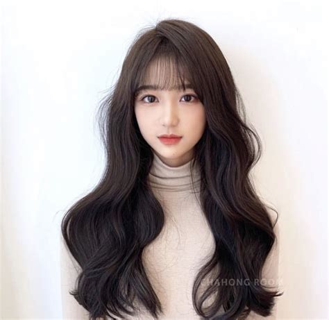 Korean Wavy Hair Asian Hair Hair Korean Style Korean Hairstyle Long Ulzzang Hairstyle