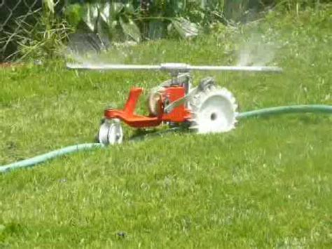 The nelson rain train is a water tractor style travelling sprinkler which provides an ideal alternative to installing full irrigation systems. VINTAGE TRACTOR WATER SPRINKLER - YouTube