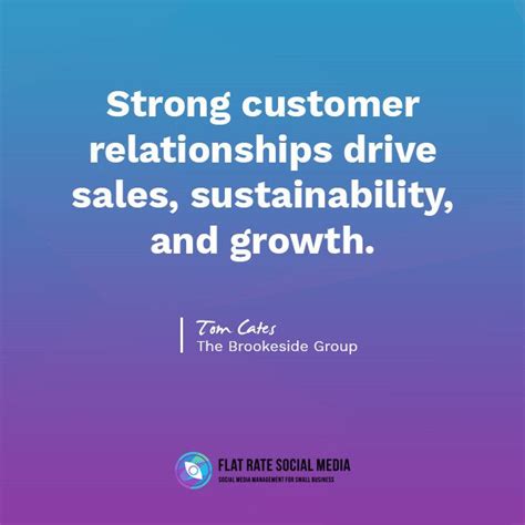 Strong Customer Relationships Drive Sales Sustainability And Growth