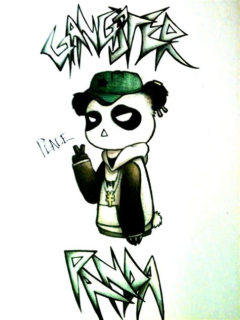 Gangster Panda By Clockworkpieces On Deviantart