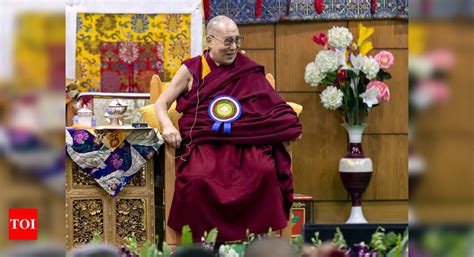 Why This Hurry To Discuss My Reincarnation Asks Dalai Lama India News Times Of India