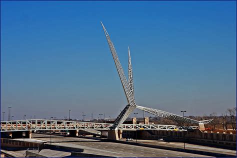Oklahoma City Skydance Bridge Oklahoma Citys New Skydance Flickr