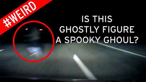 Chilling Dashcam Footage Shows Driver Swerving To Avoid Ghost After