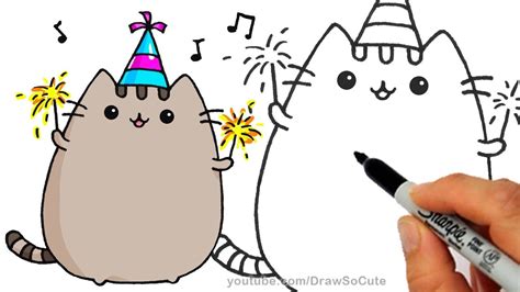 After her mother's death, she desired a way of honoring the sacrifices mothers made this video tutorial will help you draw a mother cat and kitten in true pusheen style. How to Draw Pusheen Cat for New Years Celebration step by ...