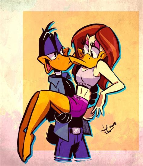 Commission Tina And Daffy By JuneDuck On DeviantArt Looney Tunes Show Looney Tunes