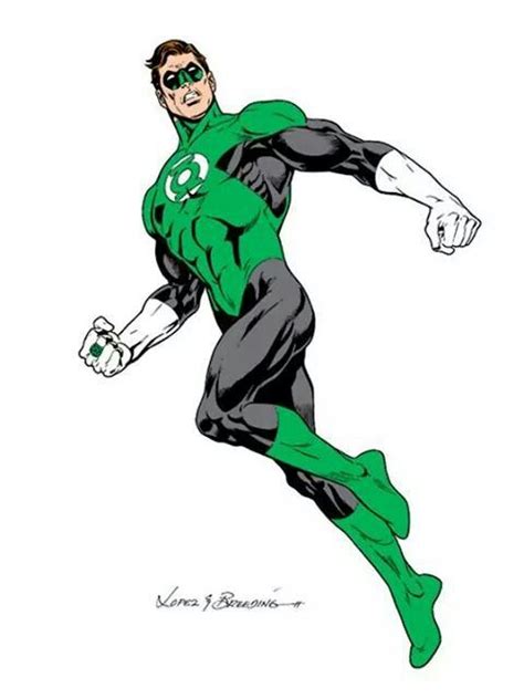 Green Lantern Hal Jordan By Jose Luis Garcia Lopez And