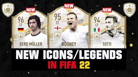 The likes of former real madrid and spain goalkeeper iker casillas and manchester united and england striker wayne rooney have had their names and potential ratings accidentally added to the fifa 21 player database recently. FIFA 22 | NEW ICONS IN FIFA 22! 😳🔥 ft. Rooney, Gerd Müller ...