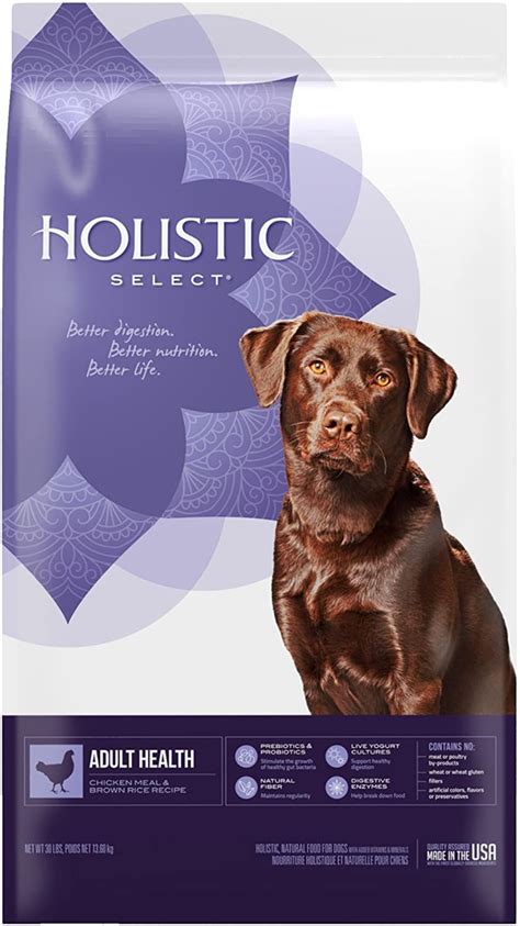 Holistic Select Natural Dry Dog Food Chicken In 2021 Dog Food Recipes