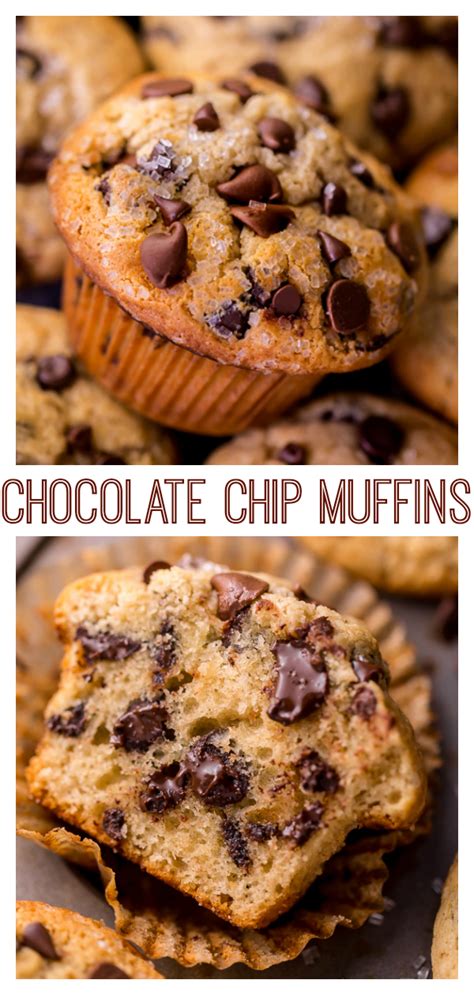 Chocolate Chip Muffins Baker By Nature Recipe Moist Chocolate