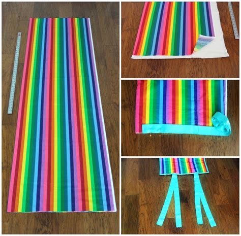 It is lovingly designed from pure cotton and traversed with cotton ribs for a better grip. Yoga Mat DIY - The Sewing Rabbit