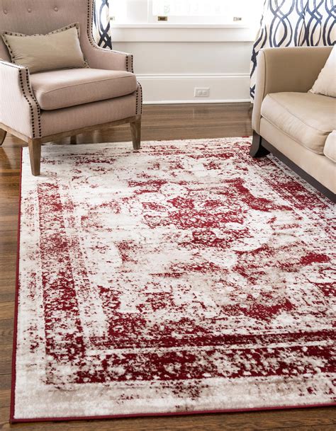 Burgundy 8 X 10 Monaco Rug Irugs Uk