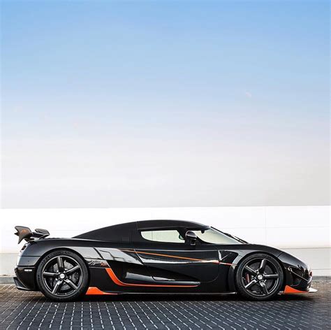 Koenigsegg Agera Rs Made Out Of Exposed Carbon Fiber W Orange Accents Photo Taken By