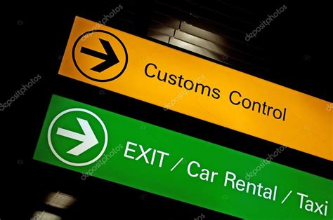 Customs Control Sign — Stock Photo © Fer737ng 14048738