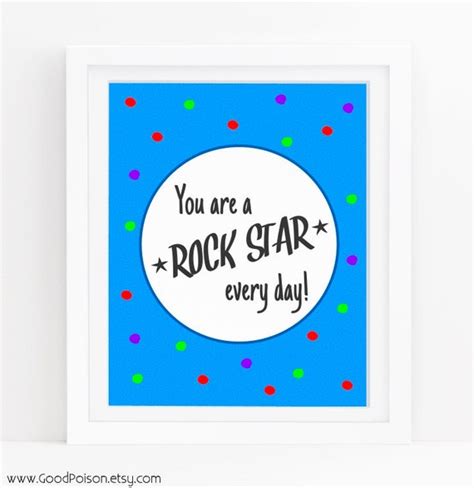 Items Similar To Positive Quotes For Kids You Are A Rock