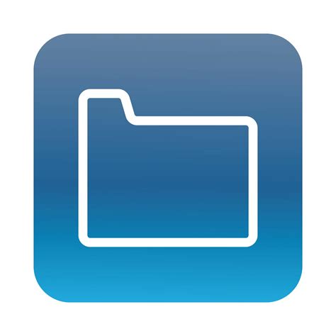 Folder File Document Block Gradient Style Icon Download Free Vectors