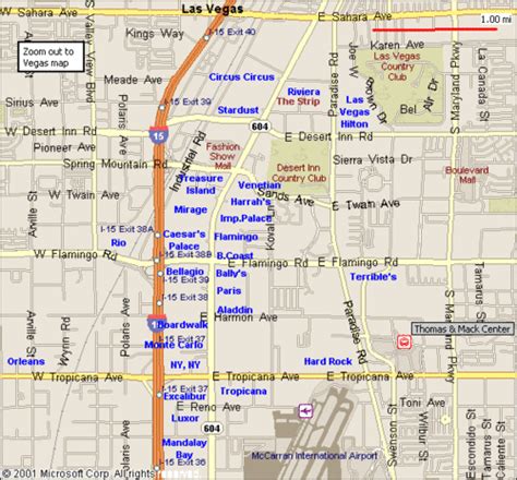 30 Las Vegas Strip Restaurants Map - Online Map Around The World