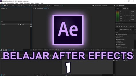 Tutorial Belajar Dasar Adobe After Effects Part 1 - Motion Graphic