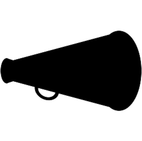 Download High Quality megaphone clipart silhouette Transparent PNG