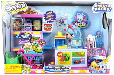 Shopkins Season 10 Pick N Pack Small Mart Playset Toys R Us Canada