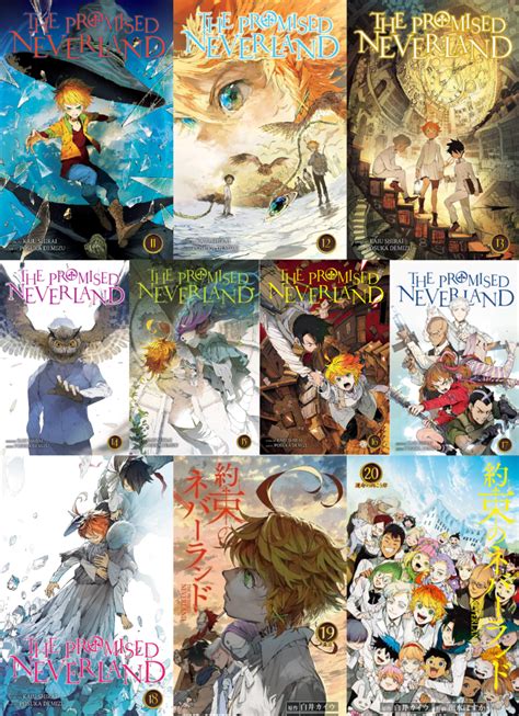 The Promised Neverland Vol 11 20 10 Books Collection Set By Kaiu