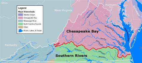How Many Rivers Flow Into The Chesapeake Bay