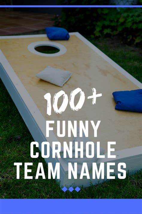 Top 100 team names for gaming. Best Cornhole Team Names Ever (From Air Beans to Wrong ...