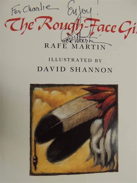 The Rough Face Girl Signed Von Martin Rafe Illustrator Shannon David Very Good Hardcover