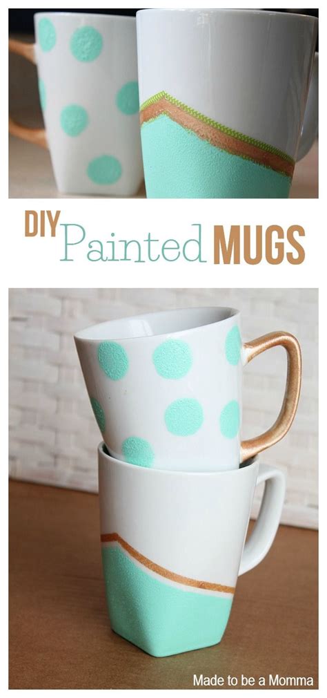 diy projects adorable mugs pretty designs
