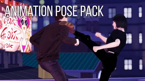 Sims Fight Pose Pack