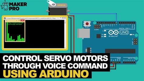 How To Control Servo Motors Through Voice Command Using Arduino Youtube